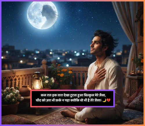 2 Line Chand Shayari