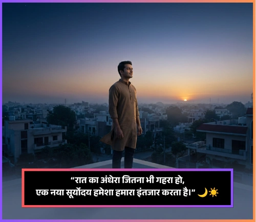 Good Evening Shayari 2 Line