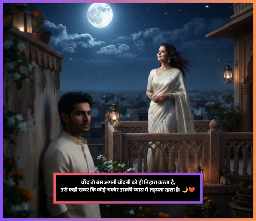 Moon Shayari