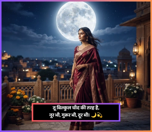 Moon Shayari