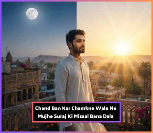 Moon Shayari in English Short
