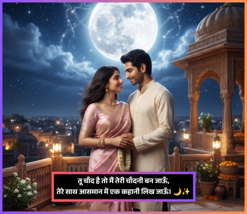 Moon Shayari