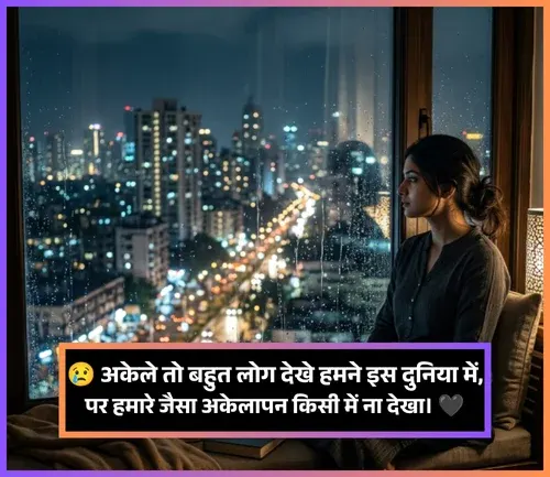 Alone Shayari Alone Shayari