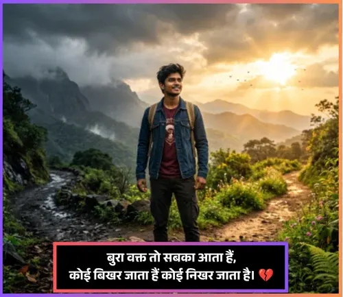 Bura Waqt Shayari in Hindi
