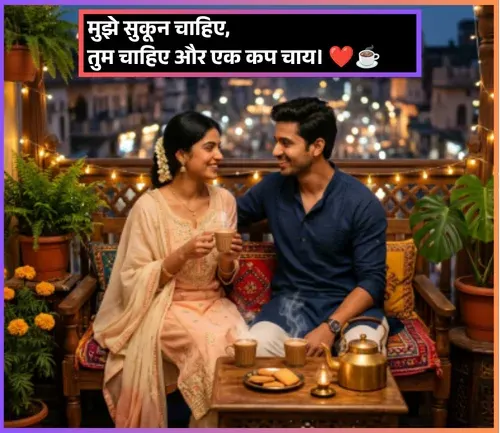 Chai Shayari Gulzar