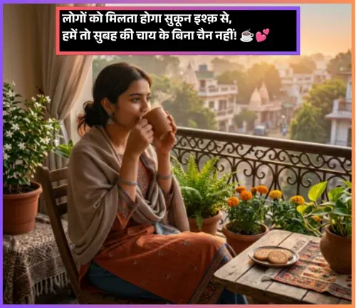 Chai Shayari in Hindi