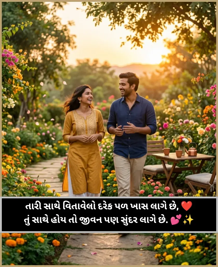 Couple Shayari Gujarati