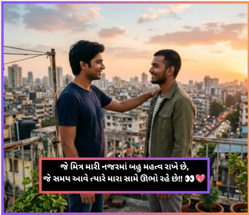 Dosti Shayari Gujarati