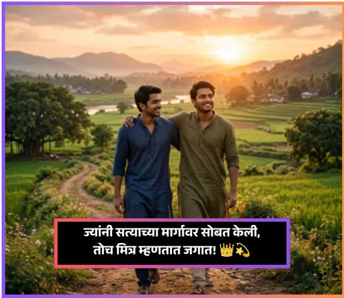 Dosti Shayari Marathi