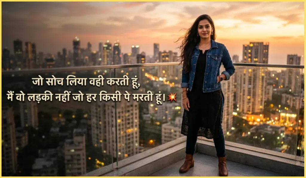 Female Attitude Shayari