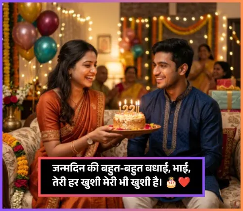 Happy Birthday Bhai Ke Liye Shayari
