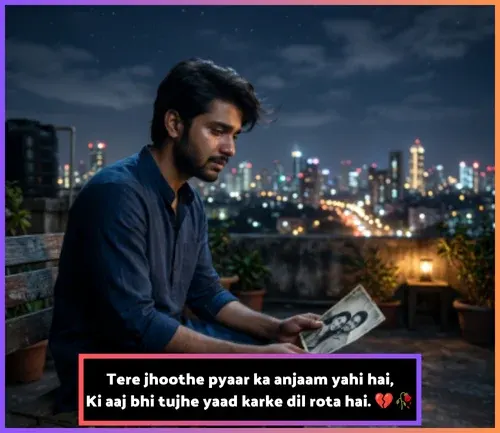 Heart Touching Bewafa Shayari in English Heart Touching Bewafa Shayari in English