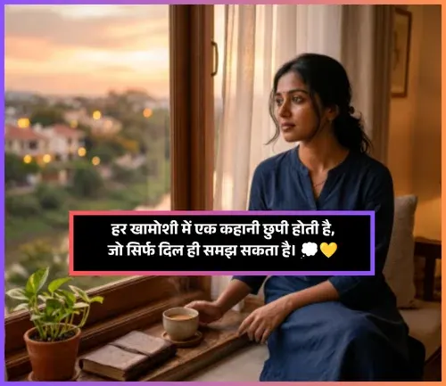 Khamoshi Shayari
