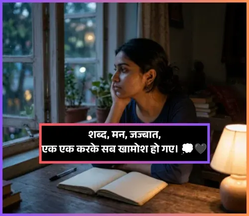 Khamoshi Shayari on Life