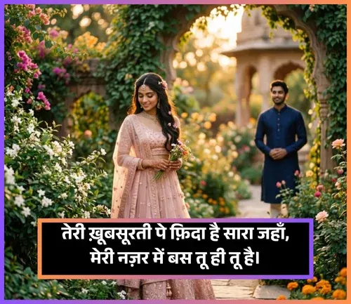 Khubsurti Ki Tareef Shayari 2 Line