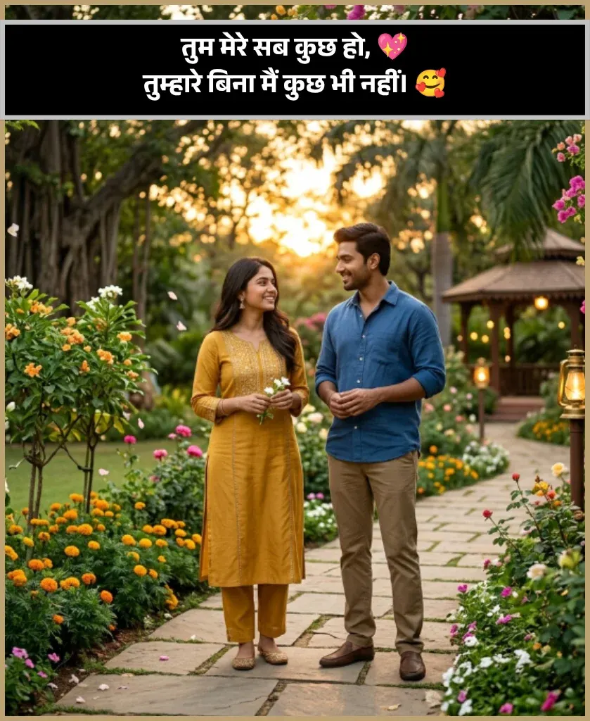 Romantic Husband Wife Shayari in Hindi