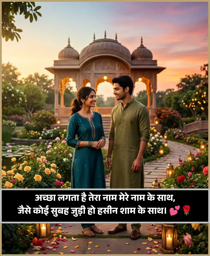 Romantic Couple Shayari