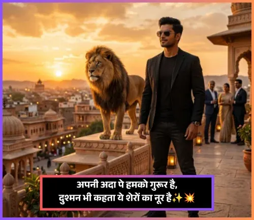 Stylish Shayari Attitude