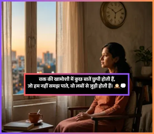 Waqt Khamoshi Shayari