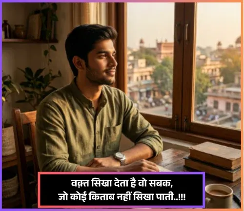 Waqt Shayari in Hindi 2 Lines

