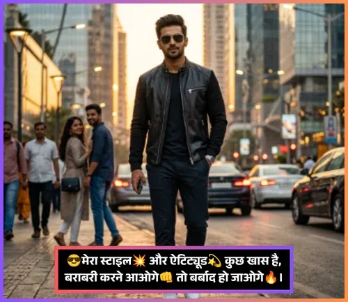 Whatsapp Bio Stylish Shayari with Emoji
